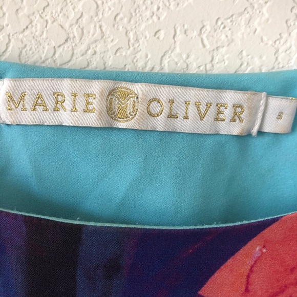 MARIE OLIVER PRINTED DRESS SIZE SMALL - Picture 8 of 10